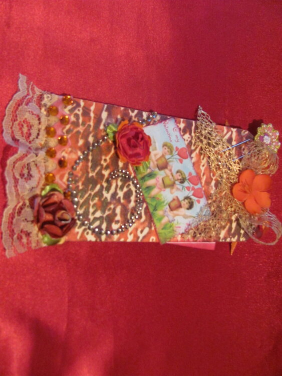 Back of Valentine Tag for swap  #2