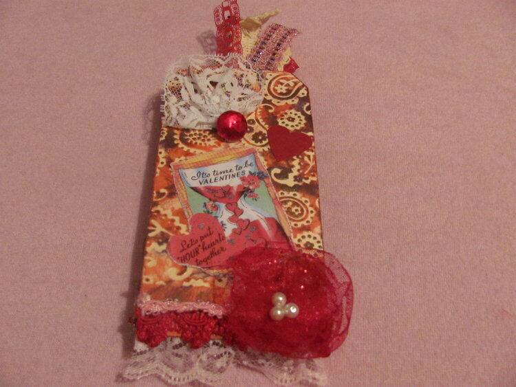 Back of Valentines Tag for Swap#1