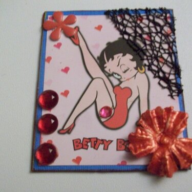Betty Boop ATC