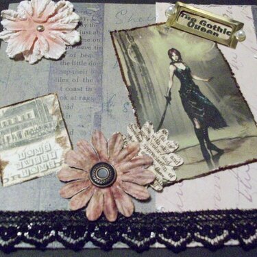Vintage/ Gothic Card #2