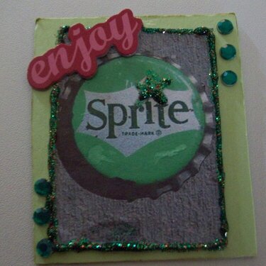 Enjoy Sprite Soft Drinks ATC