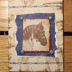 Horse card