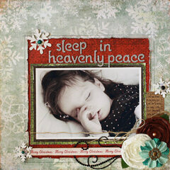 Sleep in Heavenly Peace: My Scrapbook Nook Dec. kit