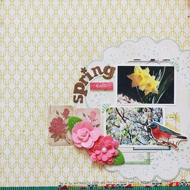 Hello Spring*Crate Maggie H- My Creative Scrapbook
