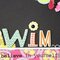 Swim*SRM Stickers/Cosmo Cricket DeLovely