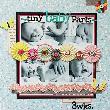 Tiny Baby Parts *American Crafts 