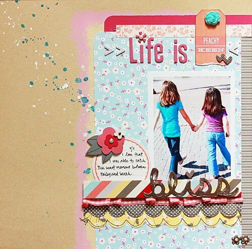 Life is Peachy Keen *American Crafts