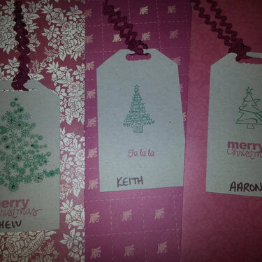 Christmas Envelopes & Tags 1