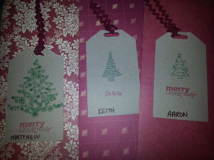 Christmas Envelopes &amp; Tags 1