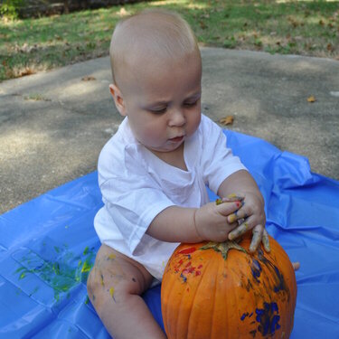 Pumpkin Painting!