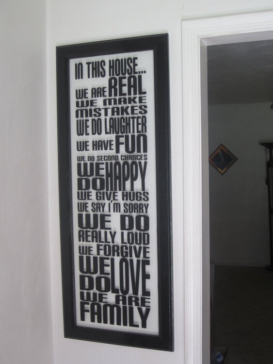 In This House {DIY Graphic Home Decor}