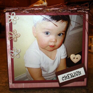 Mother&#039;s Day ~ Photo Cube / Memo Holder