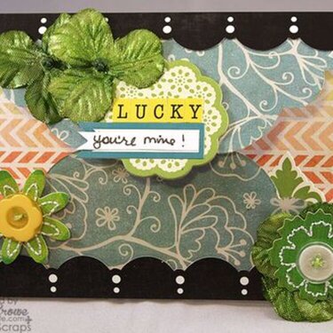 Lucky- Send It Clear Card by Leah