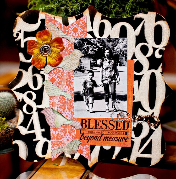 Clear Scraps Layout by Adora