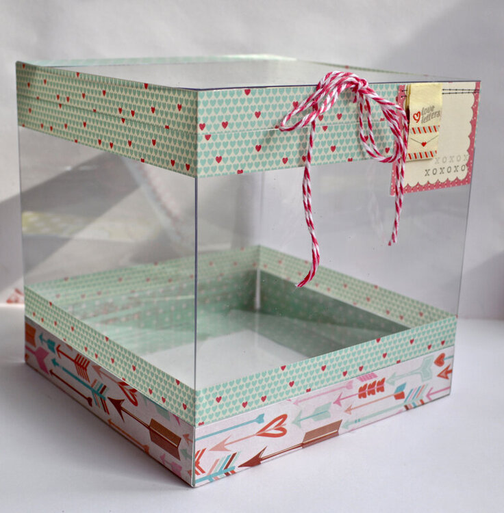 Clear Scraps Acrylic Box By Pinky