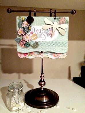 5x7 Mixable and Mirror by Lisa S