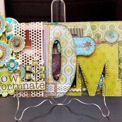 Clear Scraps Acrylic Word Book
