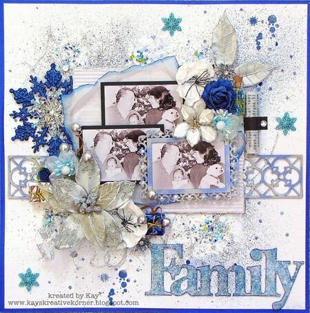 Clear Scraps layout by Elena