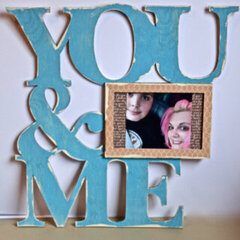 You & Me Wood Frame