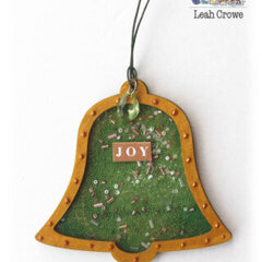 JOY Bell Shaker Ornament