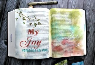 My Joy Bible journaling