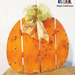 Pumpkin DIY Pallet Shape