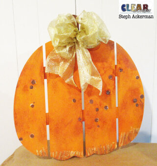 Pumpkin DIY Pallet Shape