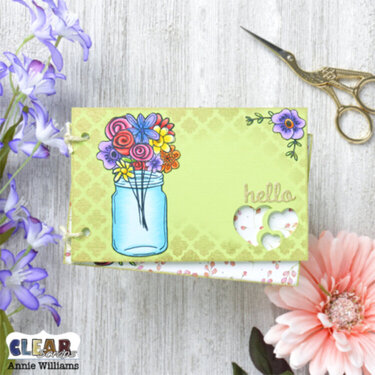 Floral Wood Card