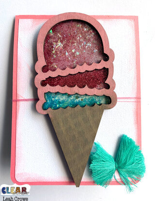 Ice Cream Shaker Card