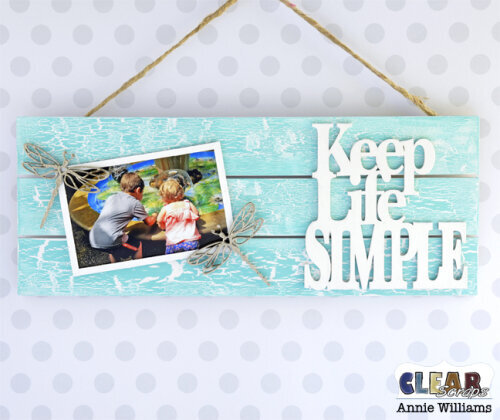 Simple Life Photo Frame Pallet