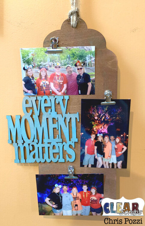 Every Moment Matters Wall Hanging