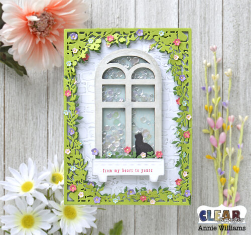 Secret Window Shaker Card