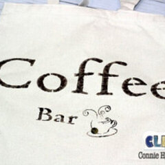 Coffee Bar Canvas Bag
