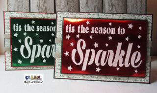 Tis The Season To Sparkle Cards