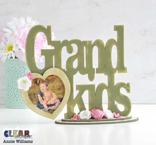 Grandkids Desktop Word Frame