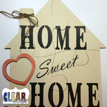 Home Sweet Home Puzzle Decor