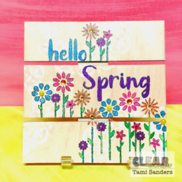 Hello Spring Pallet