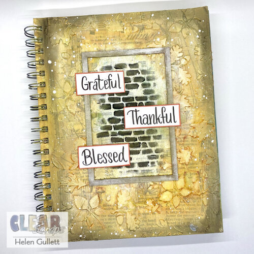 Grateful, Thankful, Blessed Art Journal