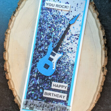 You Rock Birthday Card