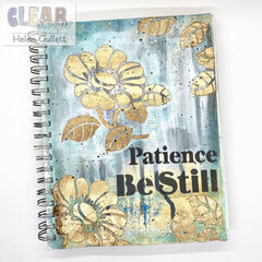 Patience and Be Still Art Journal
