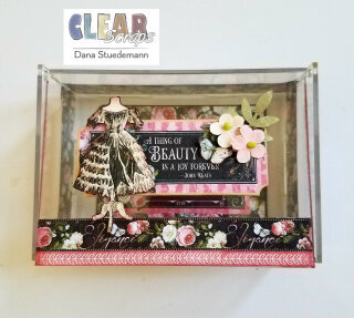 Elegant Vintage Acrylic Box and Tags