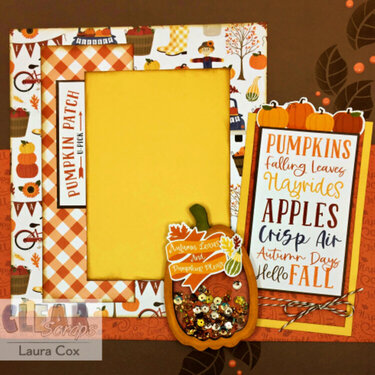 Fall Leaves Layout