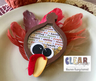 Turkey Magnet Place Setting