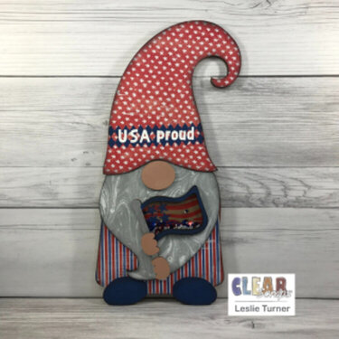 Decked Out Independence Day Gnomie