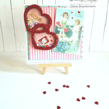 Valentine Hearts Greeting Card