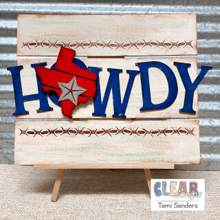 Howdy Wood Pallet