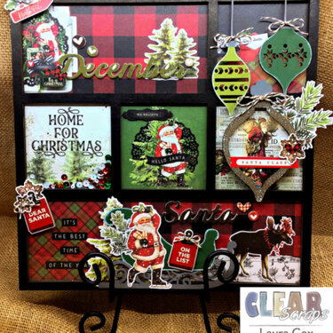 Santa&#039;s List Home Decor Printer Tray