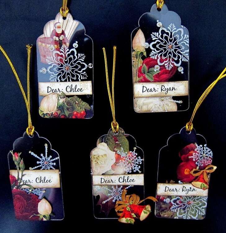 Clear Scraps Acrylic Tags