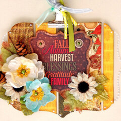 Altered Fall Chipboard