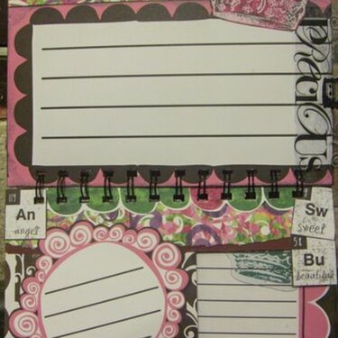 Baby Moments Acrylic Album by Clear Scraps DT Cathy S.